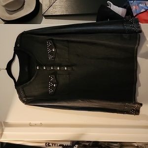 Double D Ranch embellished long sleeve thermal